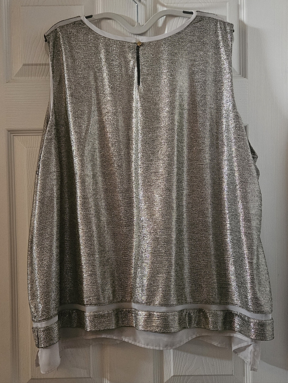 Calvin Klein Sleeveless Blouse - Picture 3 of 7
